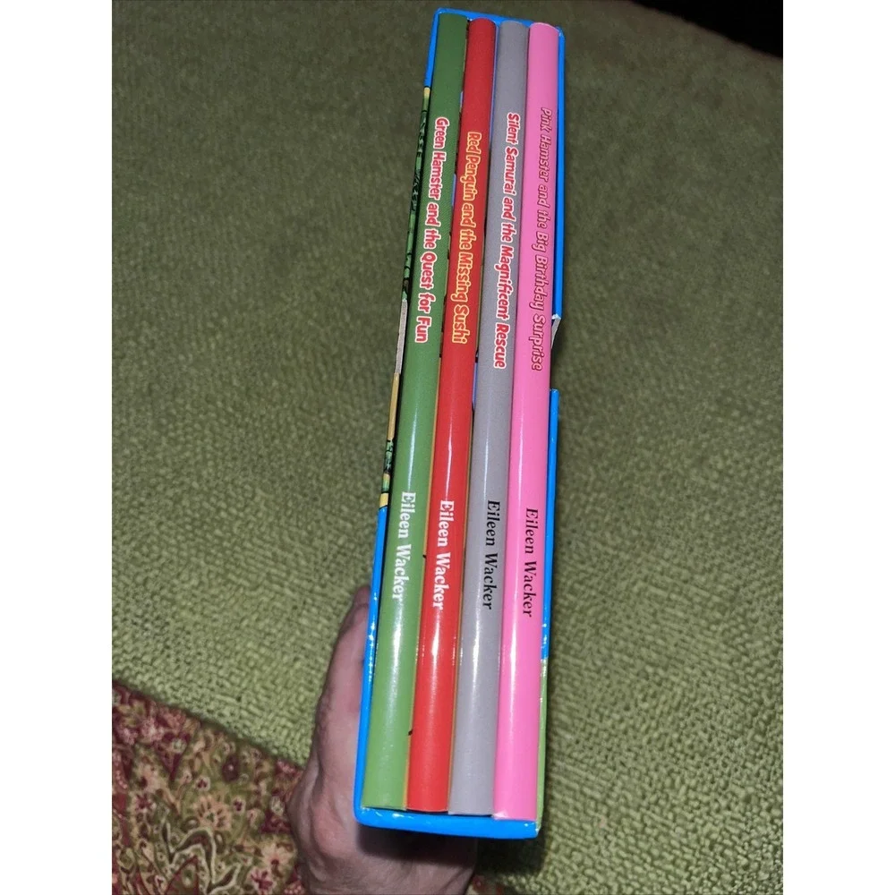 Fujimini adventure series boxed book set ,1-4,childrens Books , Animals, Culture